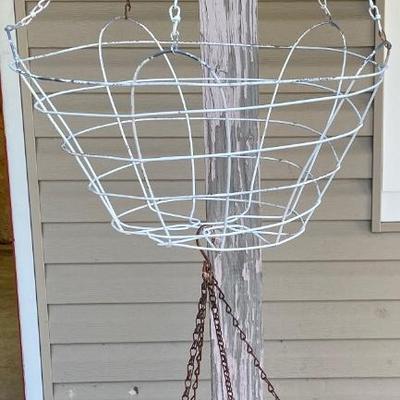 Iron Flower Baskets