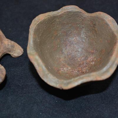 Small Cast Iron Turtle Trinket Dish