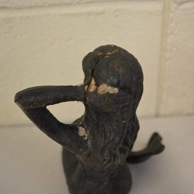 Cast Iron Mermaid Doorstop