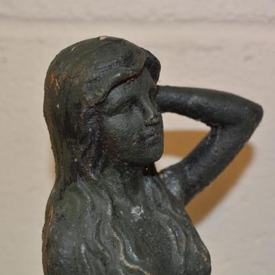 Cast Iron Mermaid Doorstop