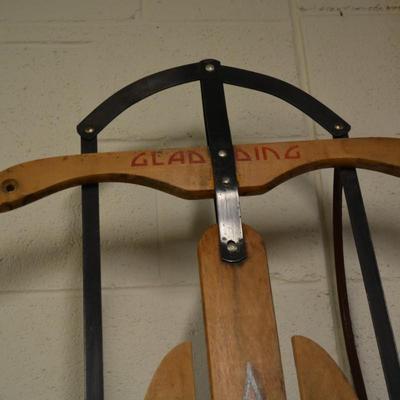 Vintage Speedway Classic Gladding Sled 53"