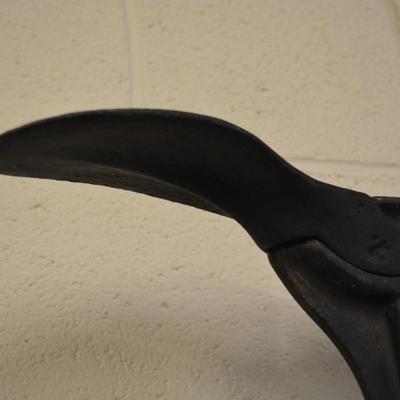 Antique Cast Iron Cobbler Shoe Stand & Molds JERSEY