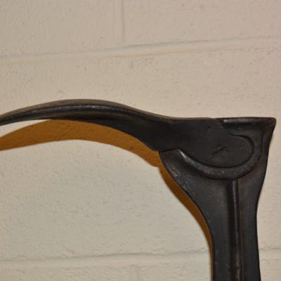 Antique Cast Iron Cobbler Shoe Stand & Molds JERSEY