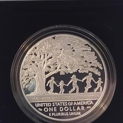 2017 Boys Town Centennial Commemorative Coin Program Silver $1 Coin (#24)