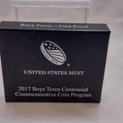 2017 Boys Town Centennial Commemorative Coin Program Clad Proof Half-Dollar (#25)