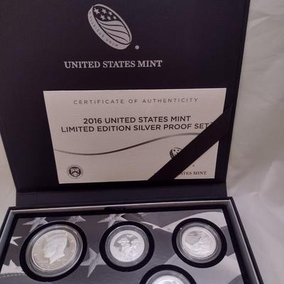 2016 United States MInt Limited Edition Silver Proof Set (#28)