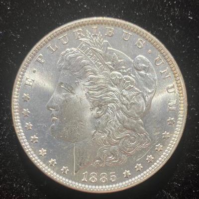1885 Morgan Silver Dollar MS
