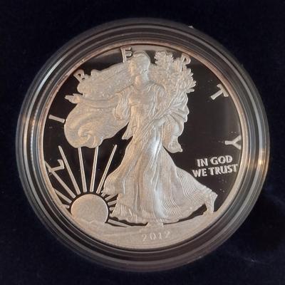 2012 United States Mint American Eagle One Ounce Silver Proof Coin (#39)