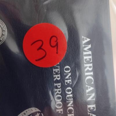 2012 United States Mint American Eagle One Ounce Silver Proof Coin (#39