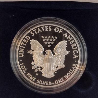 2012 United States Mint American Eagle One Ounce Silver Proof Coin (#40)