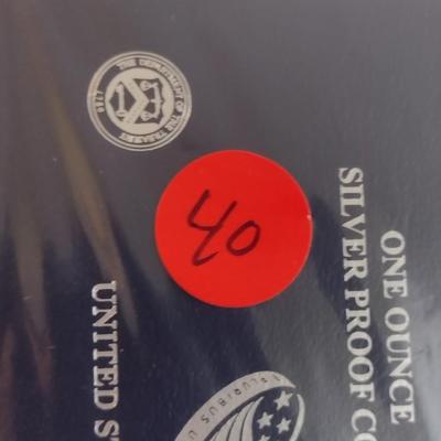 2012 United States Mint American Eagle One Ounce Silver Proof Coin (#40