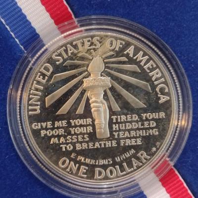 1986 United States Mint Silver Proof Liberty Dollar (#42)