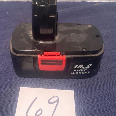 Die Hard 19.2 Volt Battery