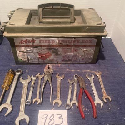 Tool Box and Wrenches