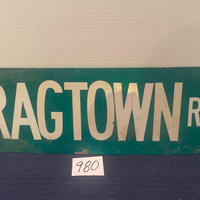 Ragtown Rd Sign