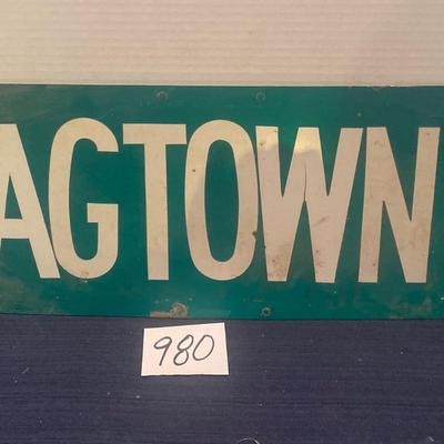 Ragtown Rd Sign