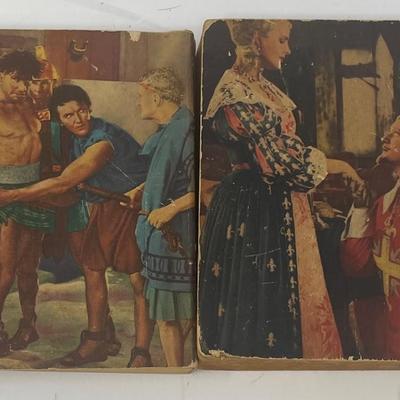 Two Vintage Movie Books - The Last Days Pompeii & The Three Musketeers