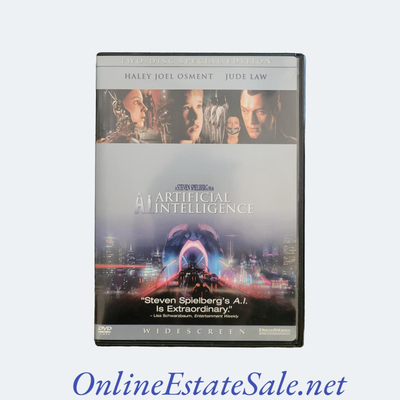 AI Artificial Intelligence DvD