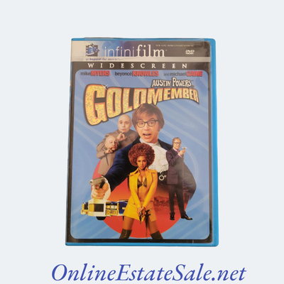 Austin Powers GoldMember DvD