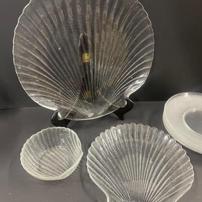 Lot of Clear Dishes