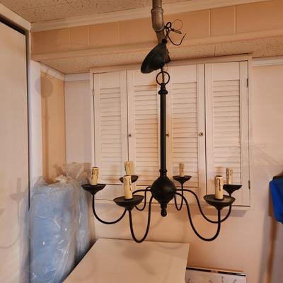 Farmhouse Rustic Chandelier Lamp 6 lights