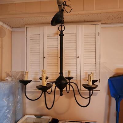 Farmhouse Rustic Chandelier Lamp 6 lights