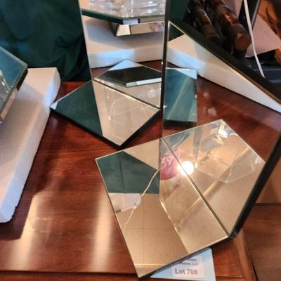 lot Mirror displays & 2 Shelf Plexiglass Display Case