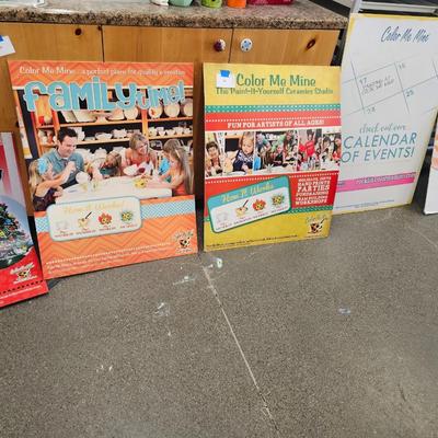 Lot of Color Me Mine ad posters