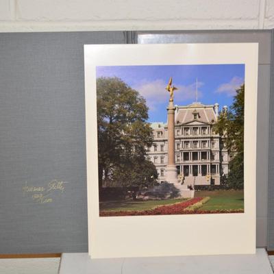 The Washington Collection Set of 12 Lithograph Prints by Thomas Stiltz Portfolio One