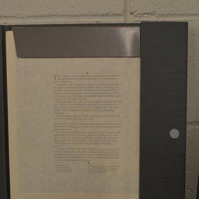 The Washington Collection Set of 12 Lithograph Prints by Thomas Stiltz Portfolio One