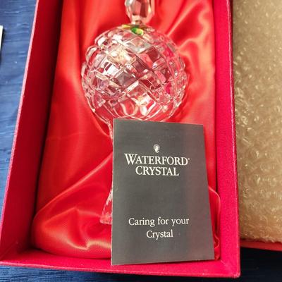 Vintage Waterford Crystal Christmas Tree topper 10"