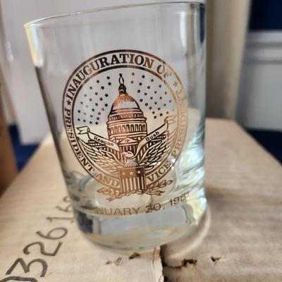 2 boxes Glasses 12 G.W. Bush Dinner