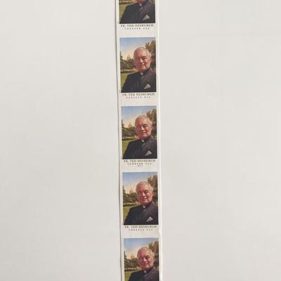 Father Ted Hesburgh Forever USA Set of 5