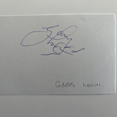 Gary Lovini original signature