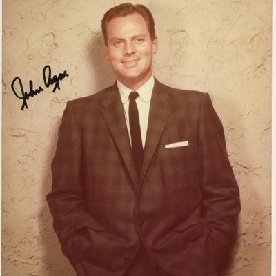 John Agar signed photo