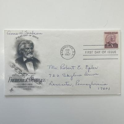 Prominent American Series: Frederick Douglass 1967 First Day Cover