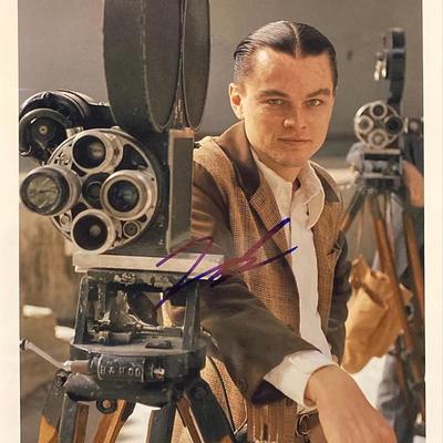 The Aviator Leonardo DiCaprio Signed Movie Photo