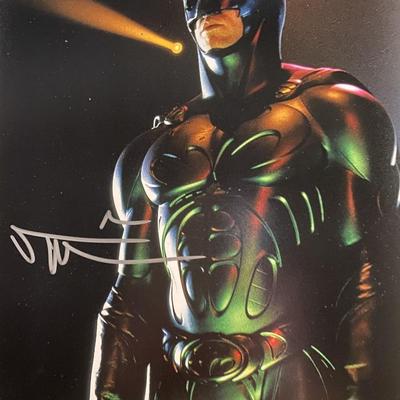Batman Forever Val Kilmer signed movie photo