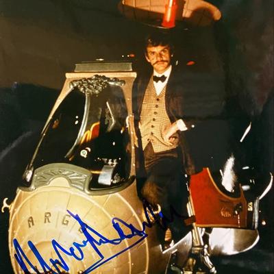 Malcolm McDowell signed photo