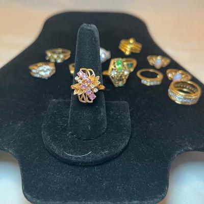 Diamond & Amethyst Ring & More (B3-RG)