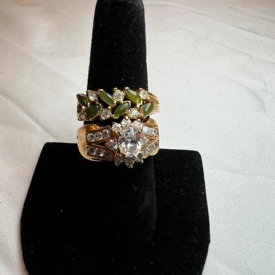 Diamond & Amethyst Ring & More (B3-RG)