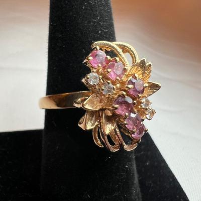 Diamond & Amethyst Ring & More (B3-RG)