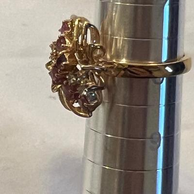 Diamond & Amethyst Ring & More (B3-RG)