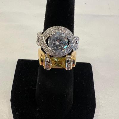 Diamond & Amethyst Ring & More (B3-RG)