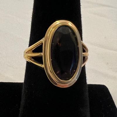 Amber & Gold Jewelry (B3-RG)