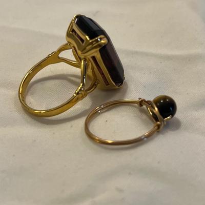 Amber & Gold Jewelry (B3-RG)