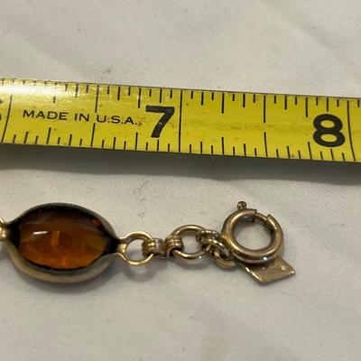 Amber & Gold Jewelry (B3-RG)