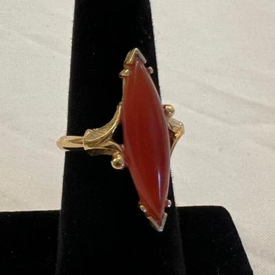 Amber & Gold Jewelry (B3-RG)