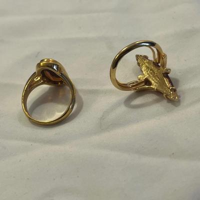 Amber & Gold Jewelry (B3-RG)