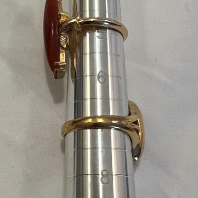 Amber & Gold Jewelry (B3-RG)